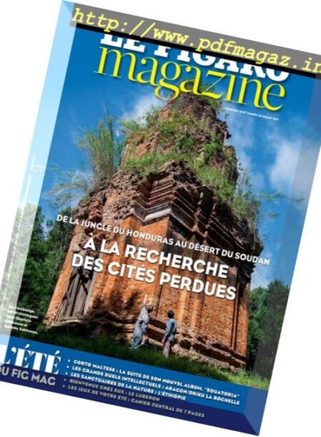 Le Figaro Magazine – 28 Juillet 2017 Cover