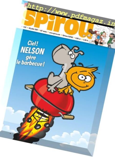 Le Journal de Spirou – 26 Juillet 2017 Cover