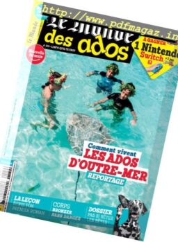 Le Monde des Ados – 26 Juillet 2017