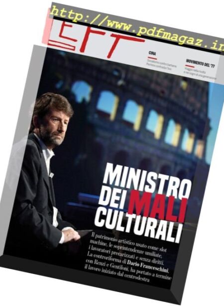Left – 15 Luglio 2017 Cover