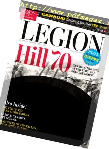 Legion Magazine – July-August 2017 Cover