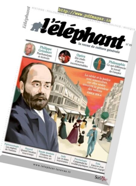 L’Elephant – Juillet 2017 Cover