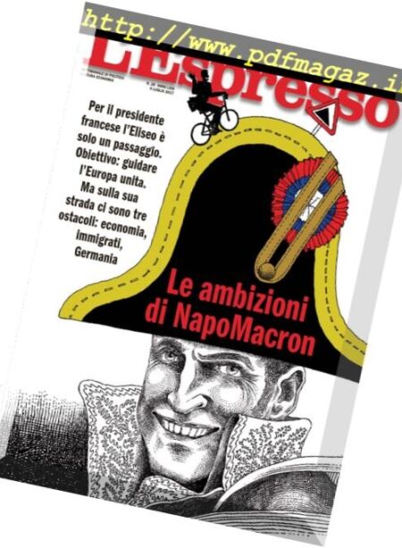 L’Espresso – 9 Luglio 2017 Cover