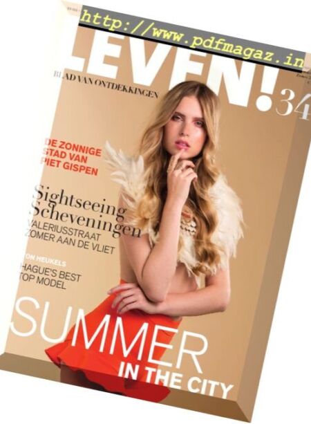 Leven! Magazine – Zomer 2017 Cover