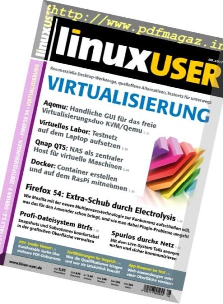 LinuxUser – August 2017 Cover