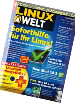 LinuxWelt – August-September 2017