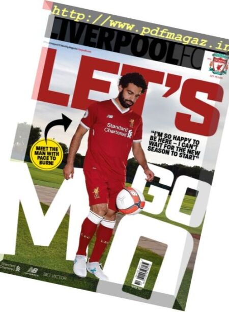 Liverpool FC Magazine – August 2017 Cover