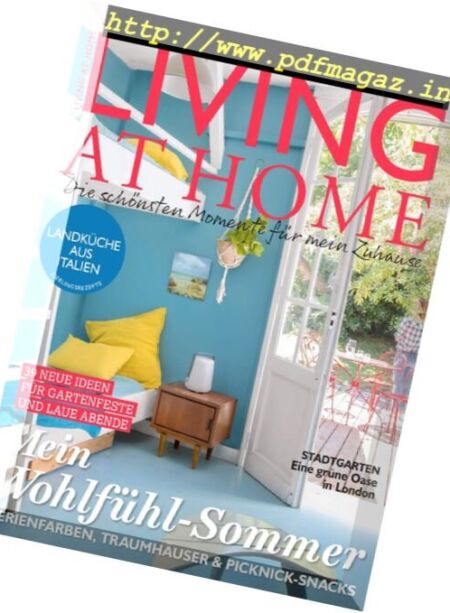 Living at Home – August 2017 Cover
