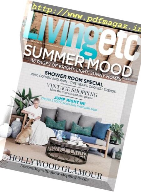 Living Etc UK – August 2017 Cover
