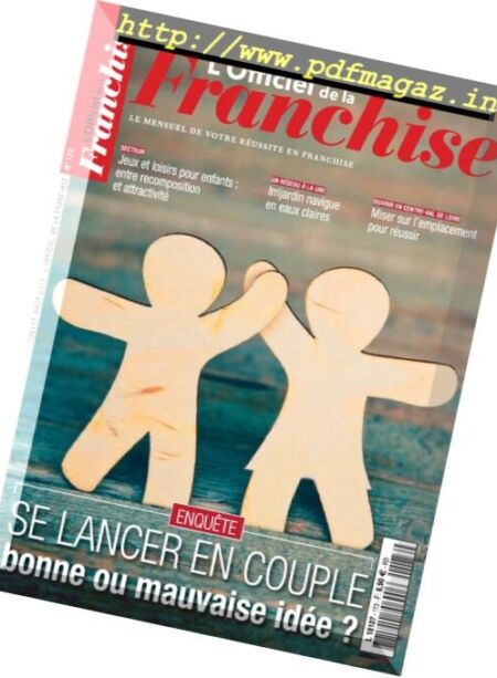 L’Officiel de la Franchise – Juillet-Aout 2017 Cover