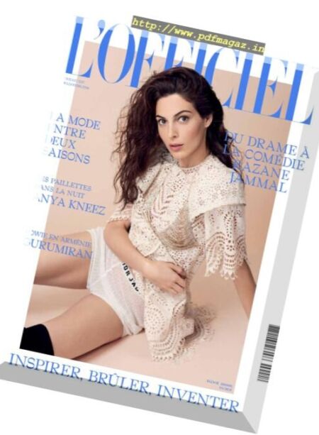L’Officiel Levant – Juillet 2017 Cover