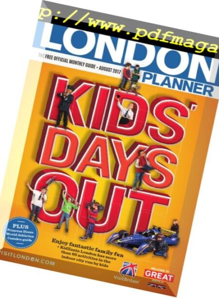 London Planner – August 2017 Cover
