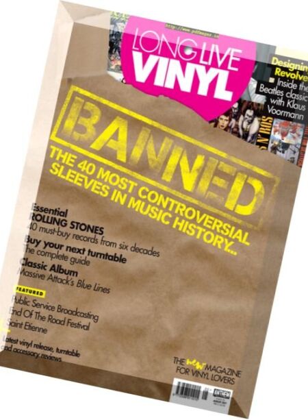 Long Live Vinyl – August 2017 Cover