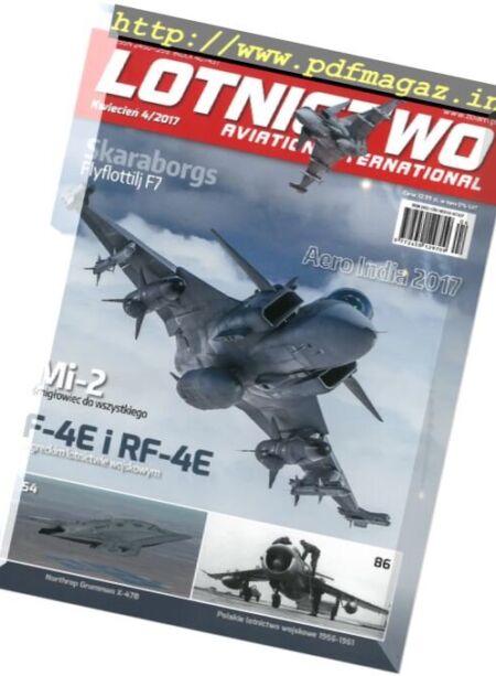 Lotnictwo – Aviation International N 4 Kwiecien 2017 Cover