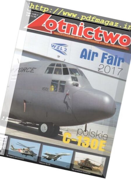 Lotnictwo – Lipiec – Sierpien 2017 Cover
