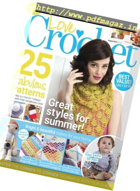 Love Crochet – August 2017 Cover