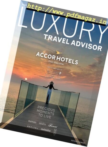 Luxury Travel Advisor – July 2017 Cover