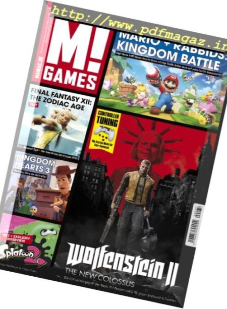 M! Games Germany – August 2017 Cover