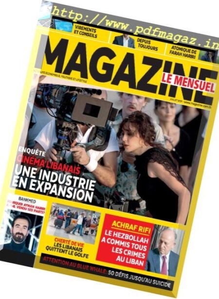 Magazine Le Mensuel – Juillet 2017 Cover