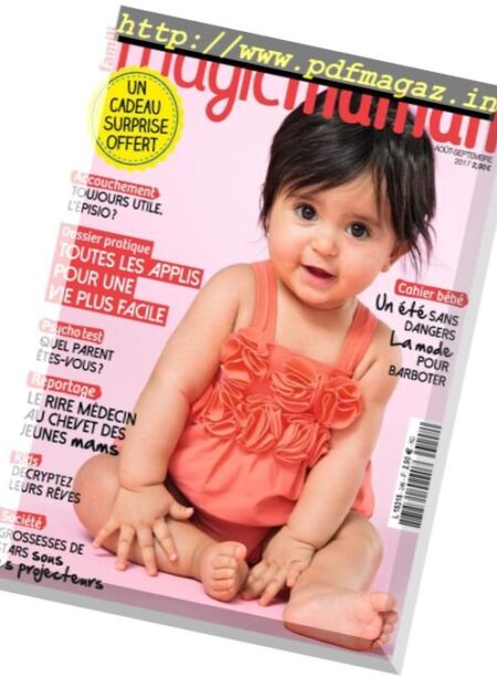 Magicmaman – Aout-Septembre 2017 Cover