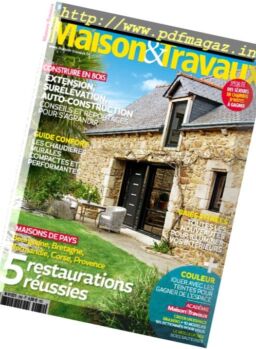 Maison & Travaux – Juillet-Aout 2017