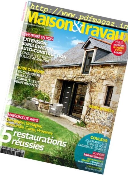 Maison & Travaux – Juillet-Aout 2017 Cover