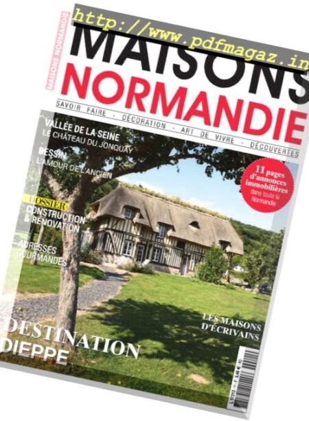 Maisons Normandie – N.11, 2017 Cover