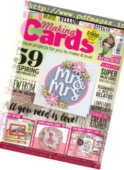 Making Cards – August 2017