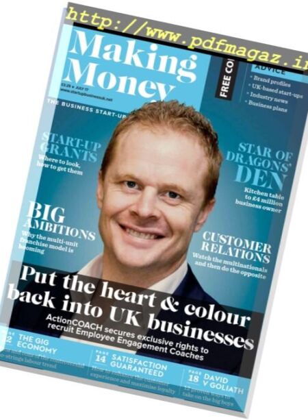 Making Money – July 2017 Cover