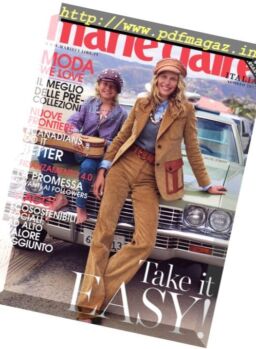 Marie Claire Italia – Agosto 2017