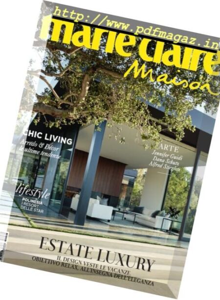 Marie Claire Maison Italia – Luglio-Agosto 2017 Cover