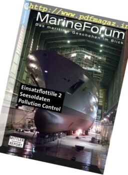 Marine Forum – Juli-August 2017