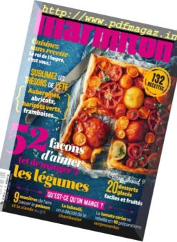 Marmiton – Juillet-Aout 2017