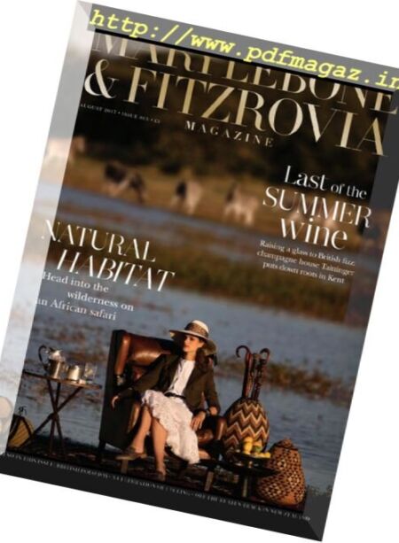 Marylebone & Fitzrovia – August 2017 Cover