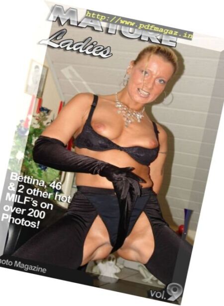 Mature Ladies Kinky & Nude Photo Magazine – Volume 9 Cover