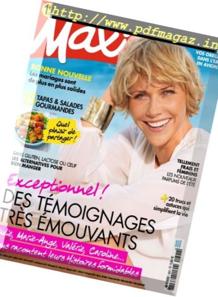 Maxi – 3 au 9 Juillet 2017 Cover