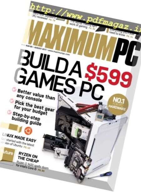 Maximum PC – August 2017 Cover