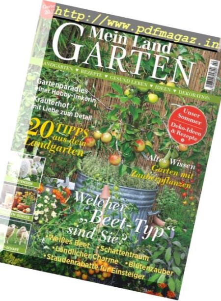 Mein Land Garten – Juni-August 2017 Cover