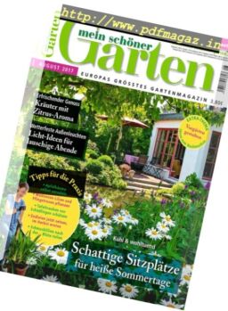 Mein schoner Garten – August 2017