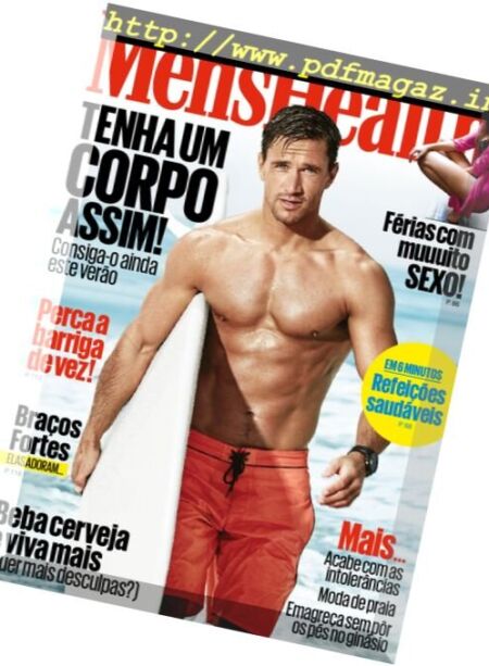 Men’s Health Portugal – Julho-Agosto 2017 Cover
