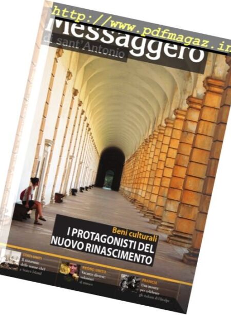 Messaggero di sant’ Antonio – Luglio-Agosto 2017 Cover