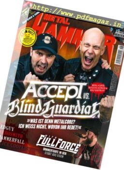 Metal Hammer Germany – August 2017