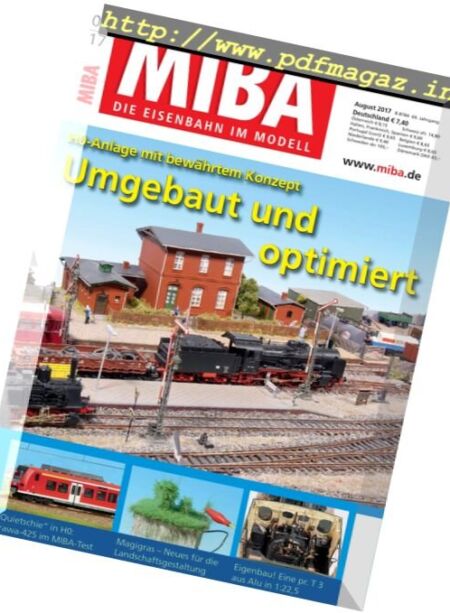 Miba – August 2017 Cover