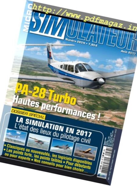 Micro Simulateur – Aout 2017 Cover