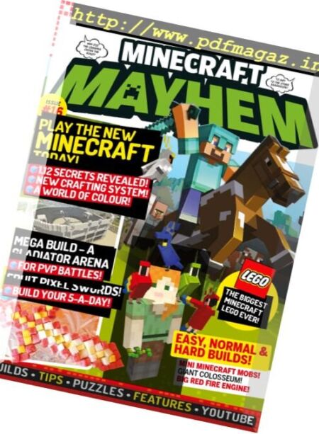 Minecraft Mayhem – Issue 16 2017 Cover