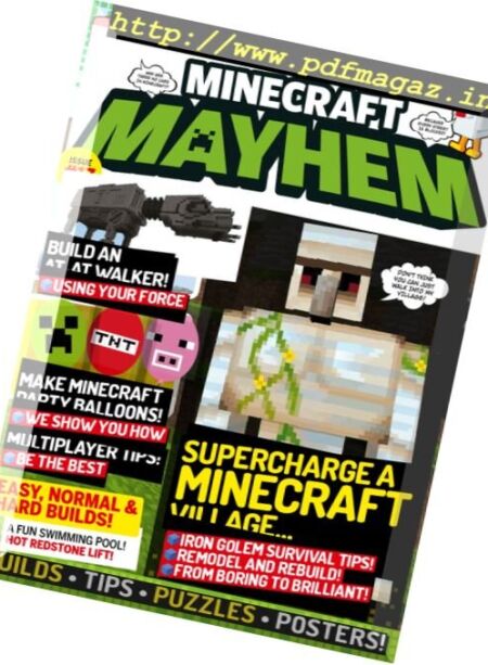 Minecraft Mayhem – Issue 17, 2017 Cover