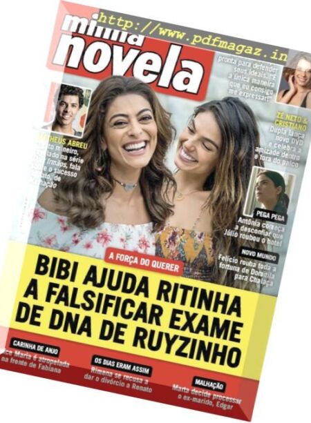 Minha Novela – 14 Julho 2017 Cover