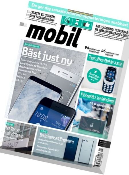 Mobil Sweden – Nr.5 2017 Cover