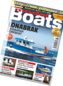 Model Boats – August 2017