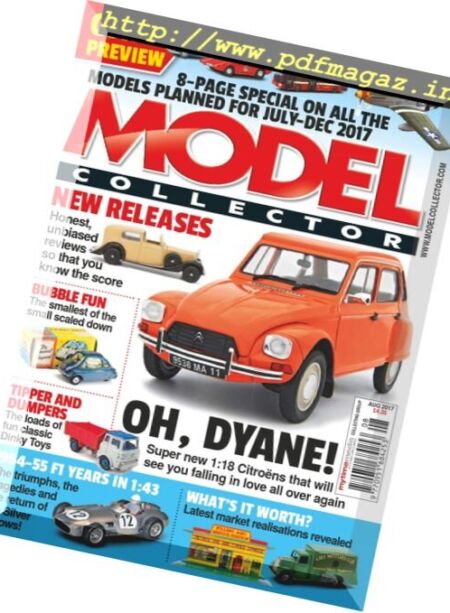 Model Collector – August 2017 Cover